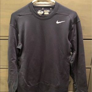 Nike Dri-Fit Thermal NAVY Long Sleeve Size L